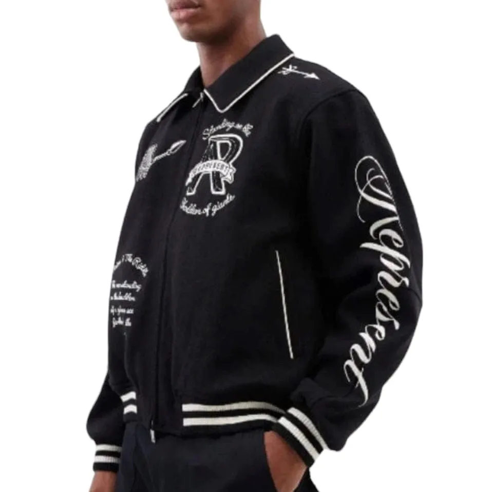 Represent Cherub Wool Varsity Jacket (Jet Black) MJ1008-01