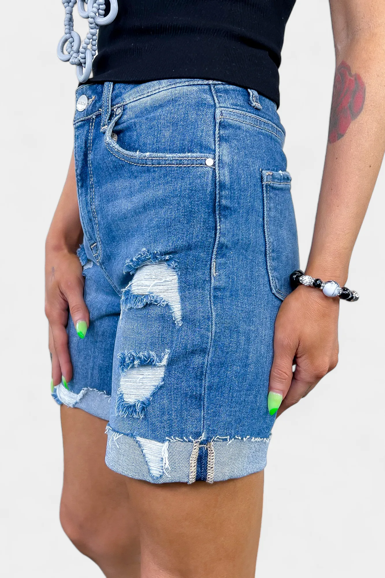 Risen RDS6047 Denim Shorts