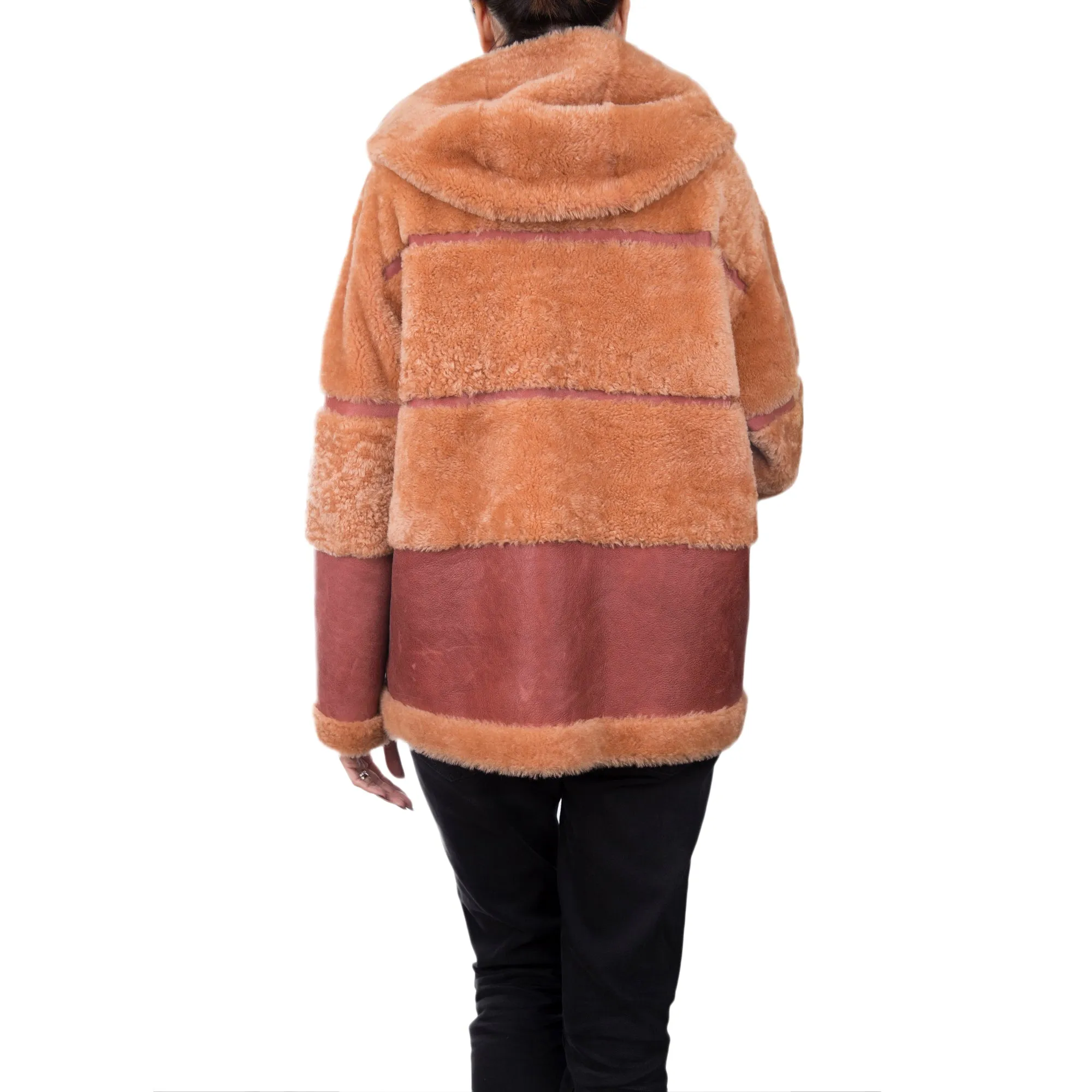 Shearling Coat Kansas Cognac