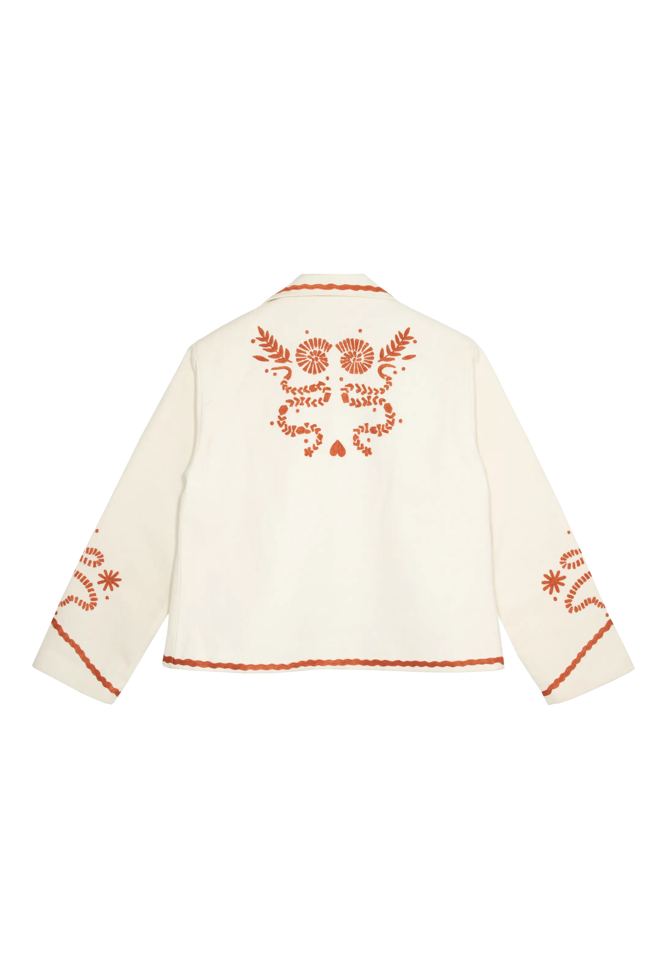 Snake & Snail Embroidered Jacket