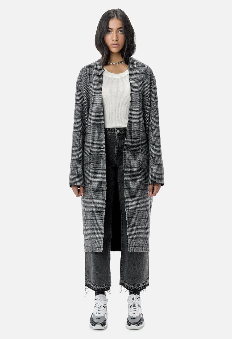 Stryke Coat / Houndstooth