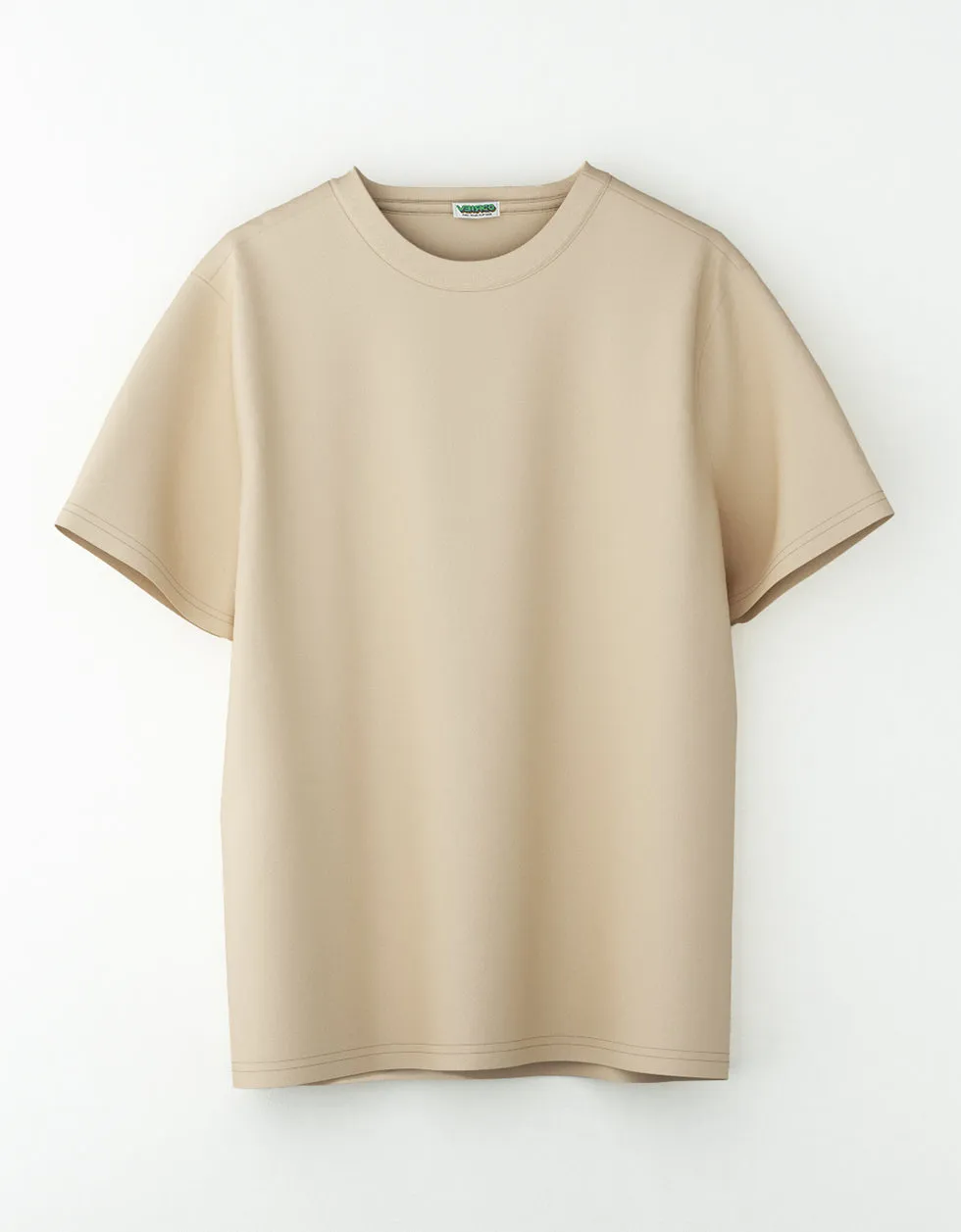 Swan White Solid Oversized Tshirt