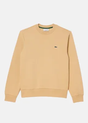 Sweat-shirt Lacoste iconique beige