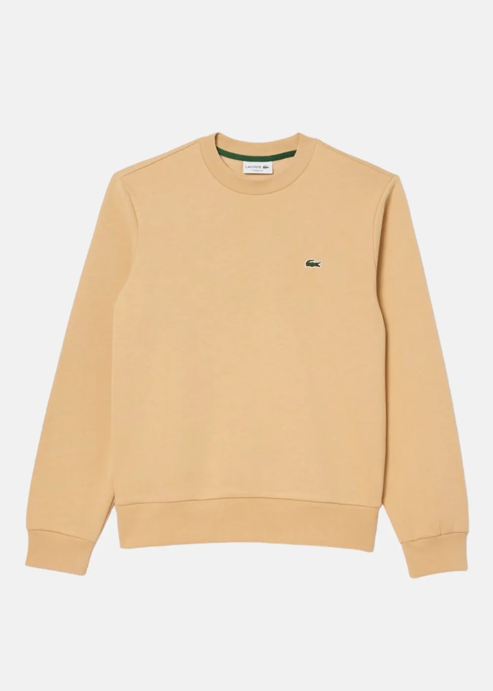 Sweat-shirt Lacoste iconique beige