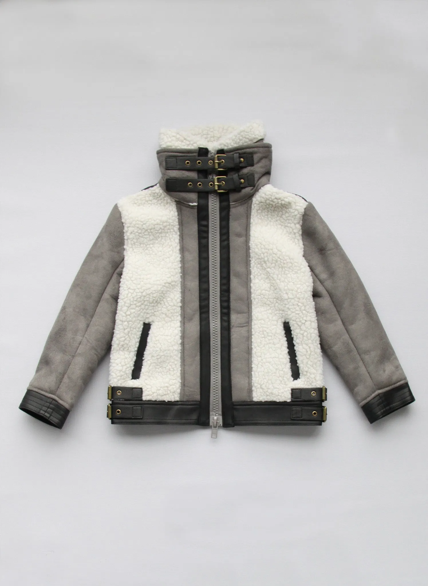 Vierra Rose Mckenzie Jacket in Grey