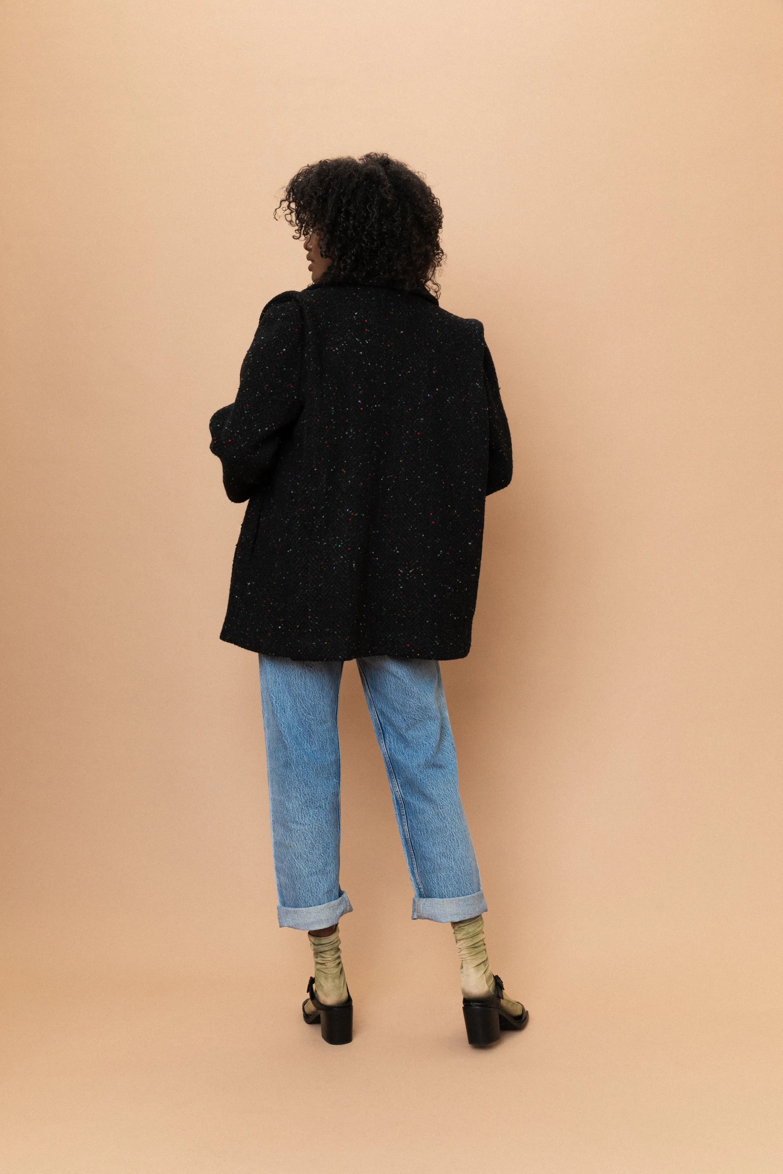 Vintage Wool Speckle Jacket (S/M)