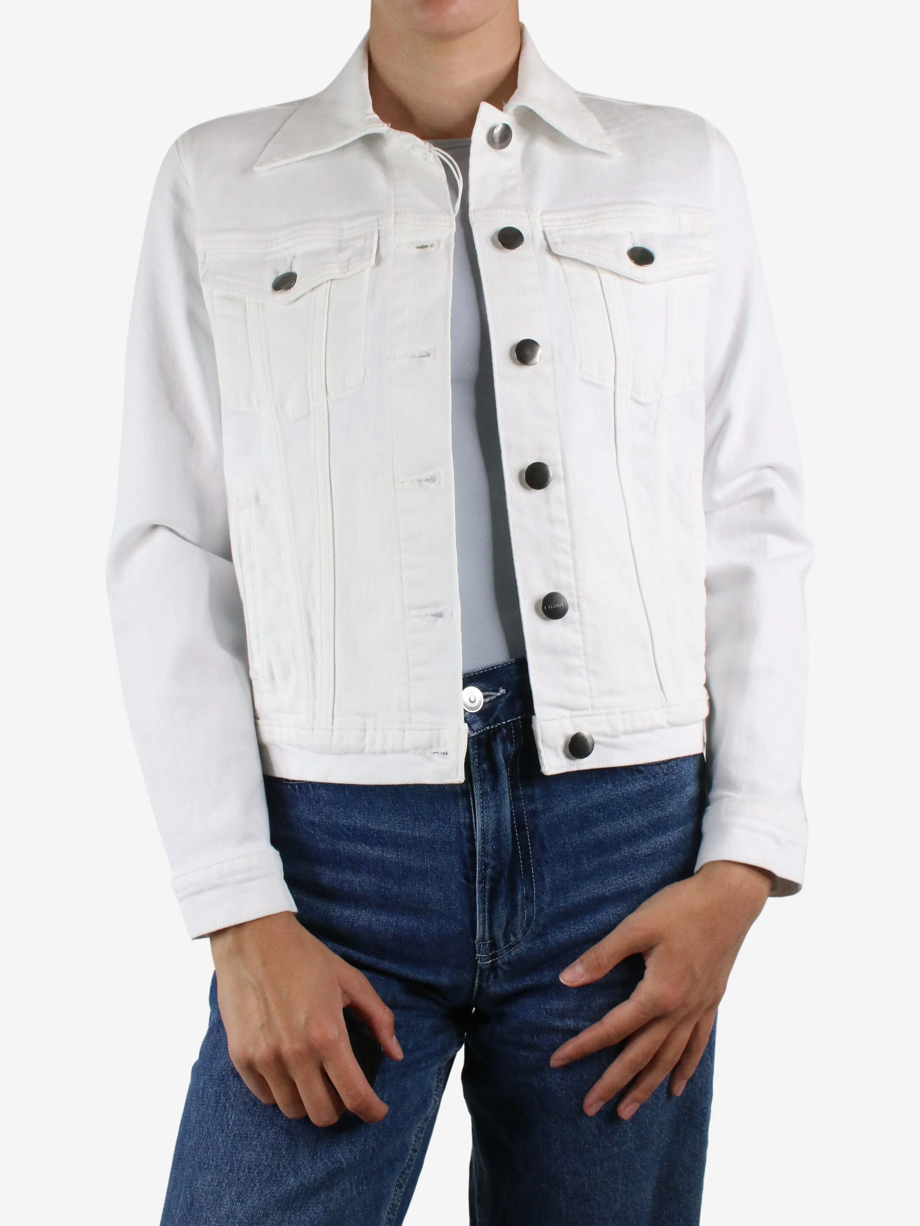 White denim jacket - size S