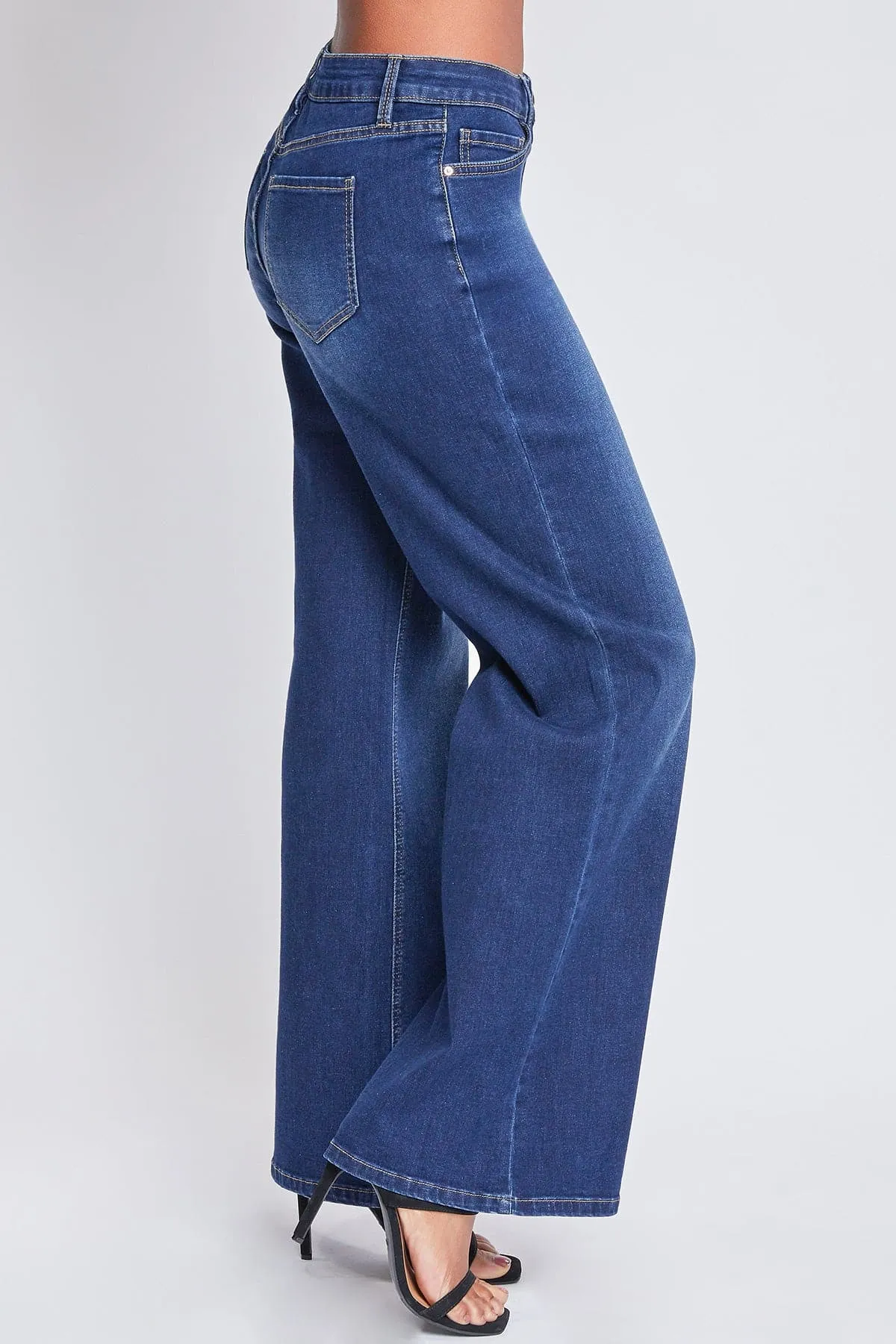 Women's Essential Low Rise Wide Leg Jeans