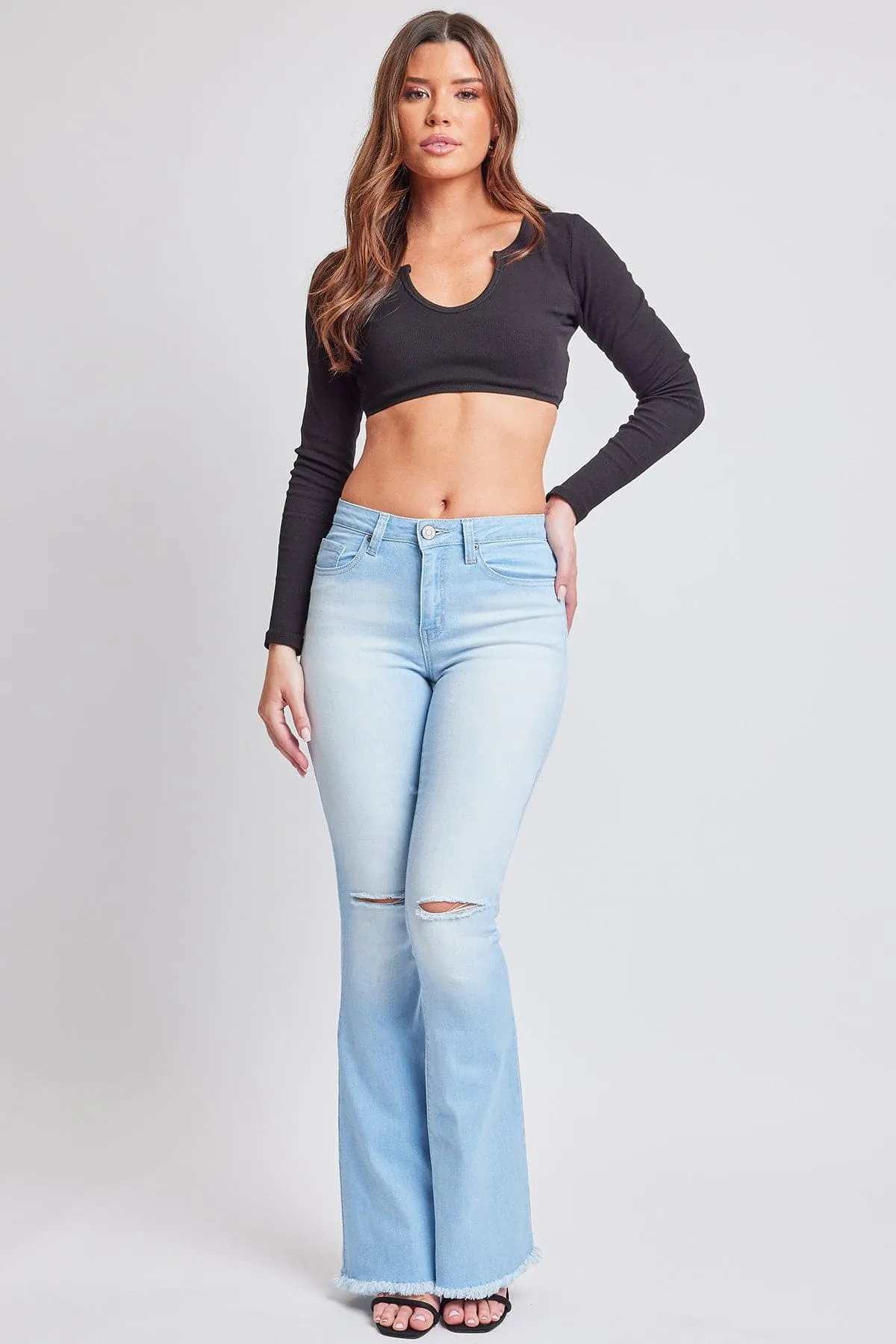 Women's Essential  Super Flare Jeans - Long Inseam