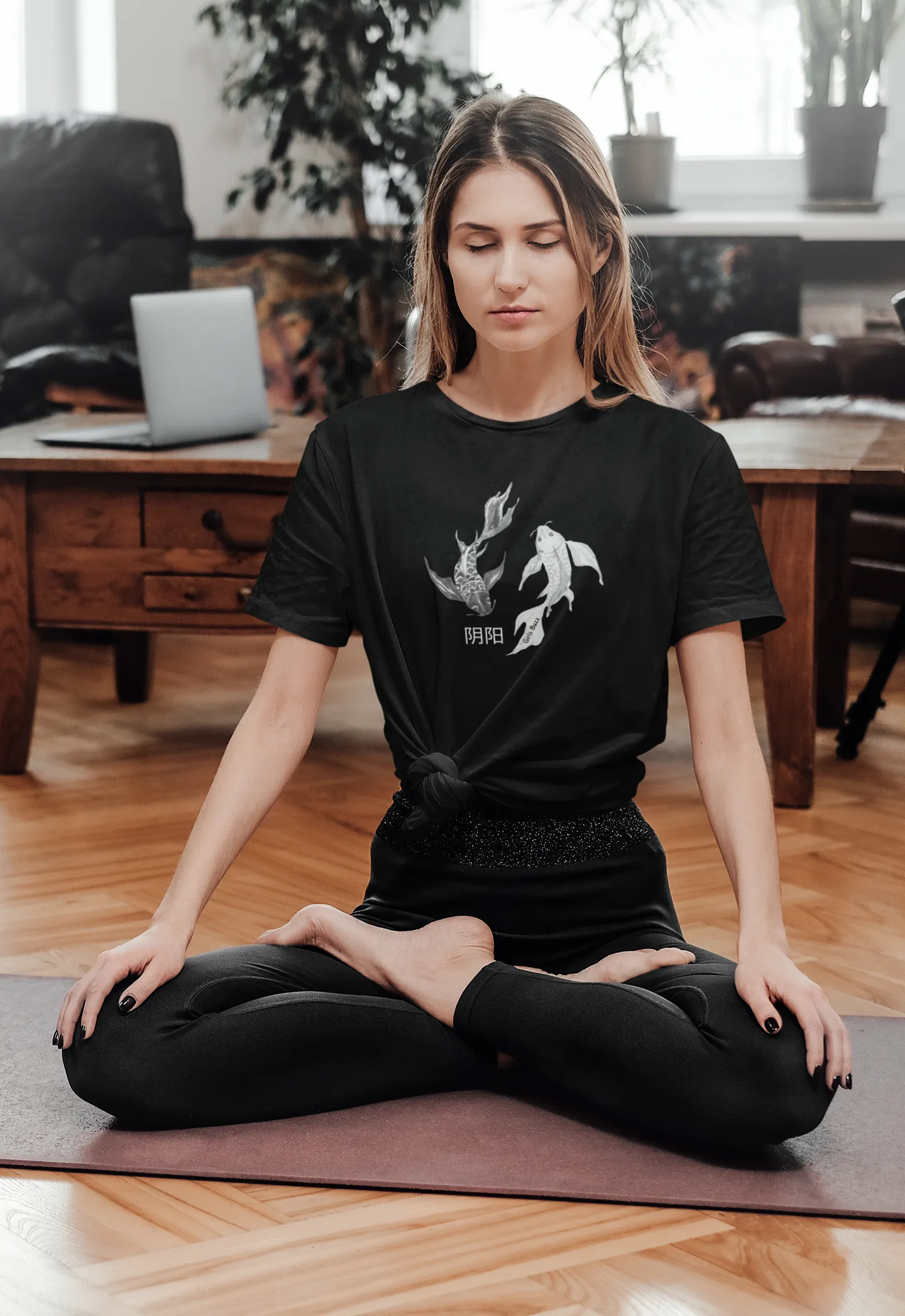 Yin Yang Yoga Oversized tee