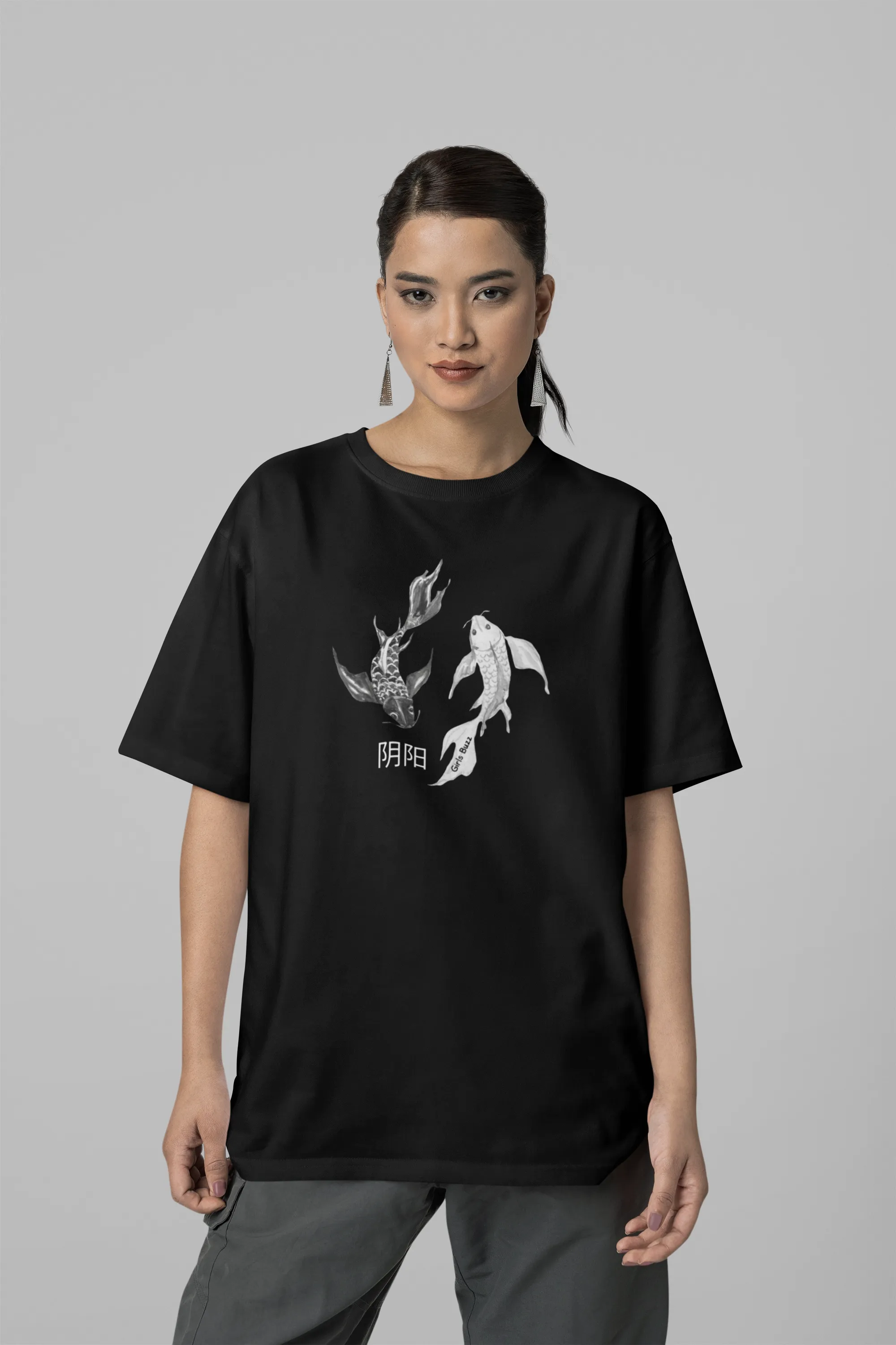 Yin Yang Yoga Oversized tee